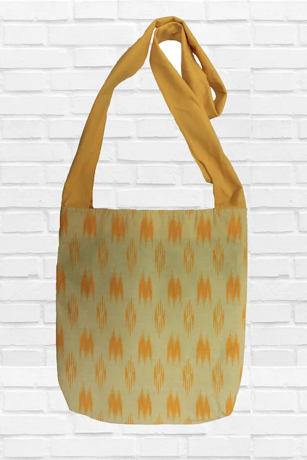 Pack_of_1_Piece_Cotton_Yellow_W-Ikat_Printed_Crossbody_Messenger_Bag_for_Women,_Men,_Girl_&_Boy