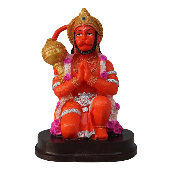 Pack_of_1_Piece_Polyresin_Orange_Kesari_Hanuman_for_Pooja_Room_and_Decoration