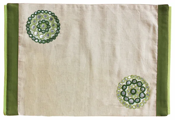 Pack_of_18_Pieces_Cotton_Green_Circular_embroidery_Place_Mat_With_Napkin_for_Dinning_and_Center_Table
