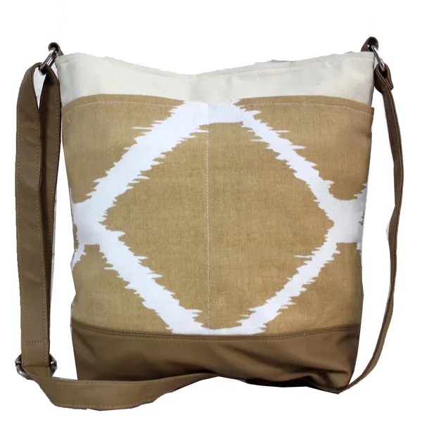 Pack_of_1_Piece_Cotton_Beige_Burfi_Ikat_Printed_Hand_Bag_for_Girl,_Boy,_Men_and_Women