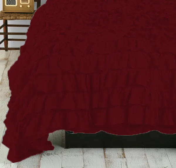 Pack_of_2_&_3_Pieces_Cotton_Ruffle_King_Single_Bedsheet_With_Pieces_Pillow_Cover_for_Bedroom,_Guest_Room,_Kids_Room
