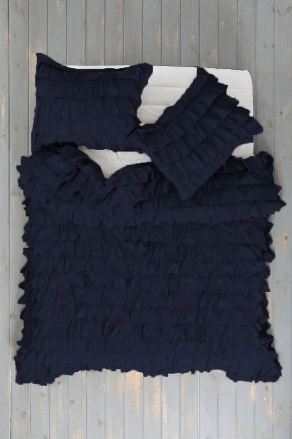 Pack_of_2_&_3_Pieces_Cotton_Ruffle_King_Single_Bedsheet_With_Pieces_Pillow_Cover_for_Bedroom,_Guest_Room,_Kids_Room