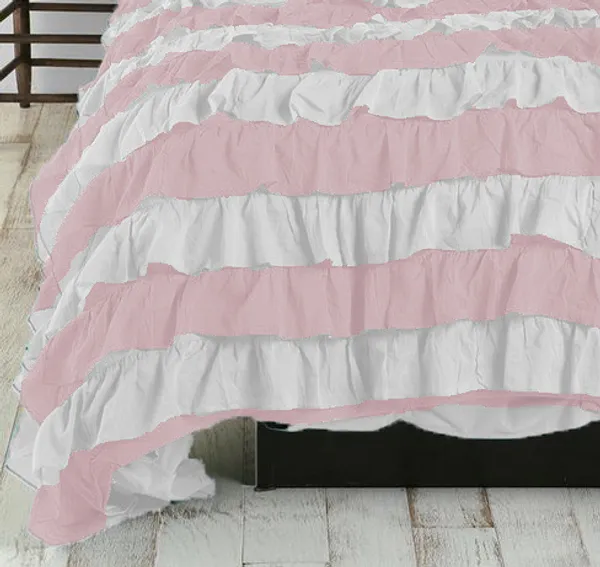 Pack_of_3_Pieces_Cotton_Ruffle_King_Single_Bedsheet_With_Pieces_Pillow_Cover_for_Bedroom,_Guest_Room,_Kids_Room