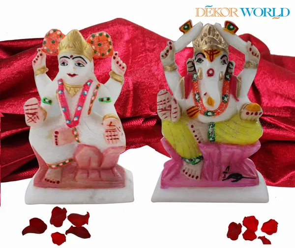 Pack_of_1_Piece_Marble_Multicolor_Hand_Painted_Laxmi_Ganesha_for_Pooja_Room_and_Table_Decoration