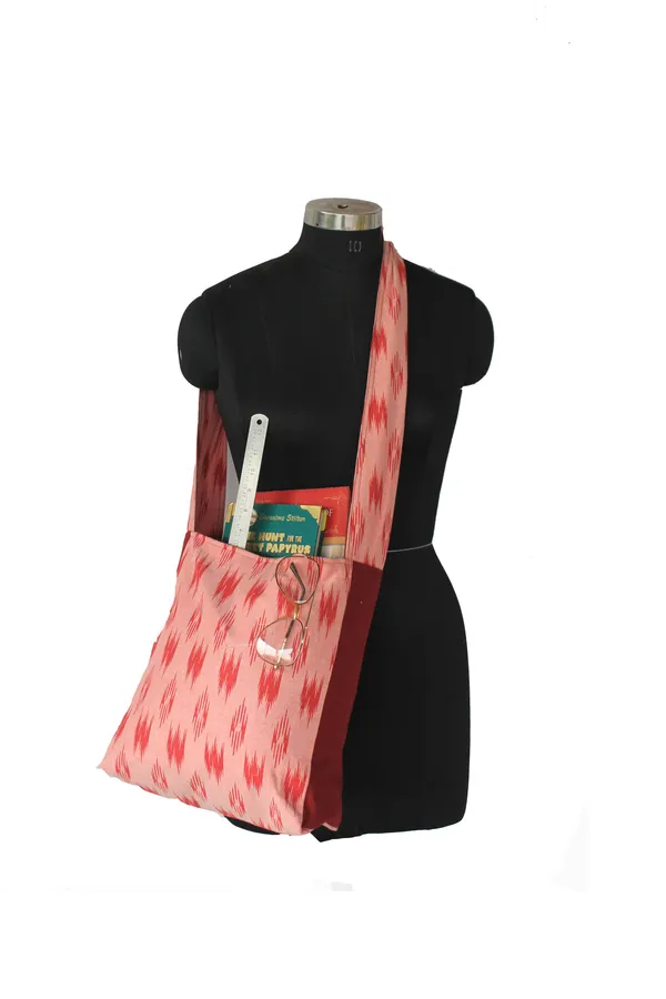 Pack_of_1_Piece_Cotton_Maroon_W-Ikat_Printed_Collection_Crossbody_Messenger_Bag_for_Women,_Men,_Girl_&_Boy