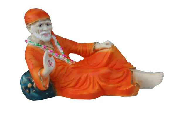 Pack_of_1_Piece_Polyresin_Orange_Resting_Sai_for_Pooja_Room_and_Decoration