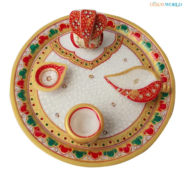 Pack_of_1_Piece_Marble_Maroon_Hand_Painted_Pooja_Thali_for_Pooja_Room_and_Table_Decoration