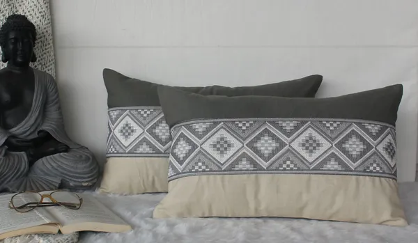 Pack_of_2_Pieces_Cotton_Silver_Mesh_Jacquard_Collection_Cushion_Cover_for_Living_Room_and_Bedroom