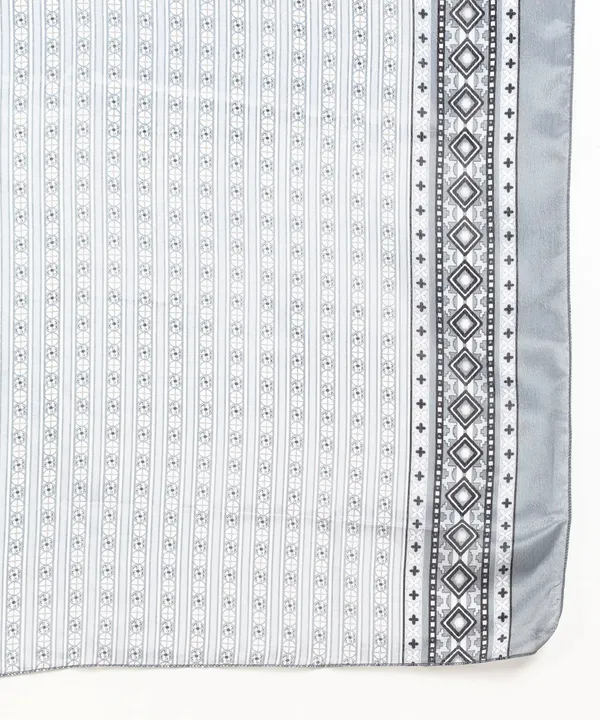 Grey_Cotton_Printed_Round_Kurti_With_Dupatta_Set_For_Women