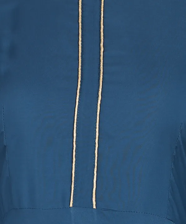 Blue_Women_Anarkali_Kurti_With_Foil_Print_Dupatta