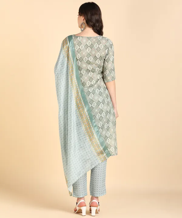 Light_Green_Cotton_Printed_Kurti_Pant_With_Dupatta_Set