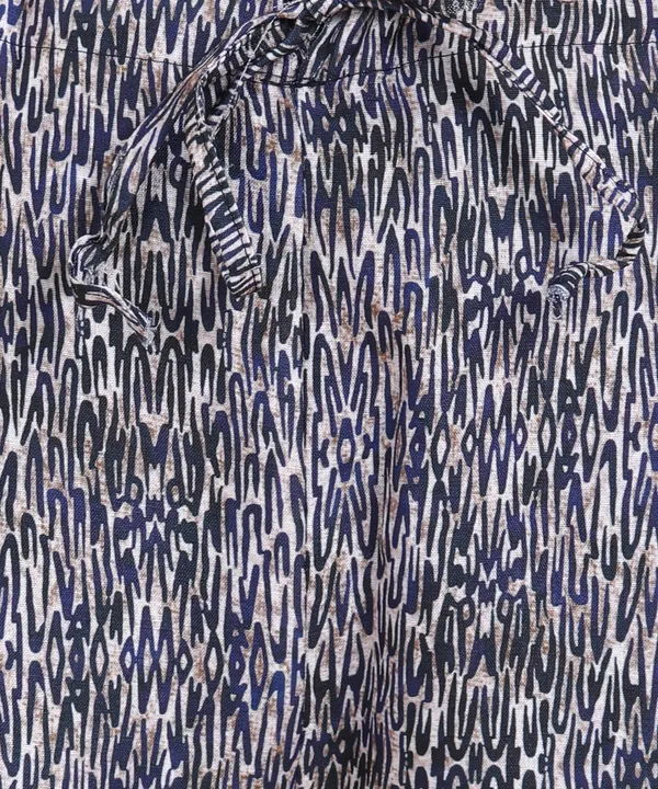 Navy_Blue_Cotton_Printed_Kurti_Pant_With_Dupatta_Set