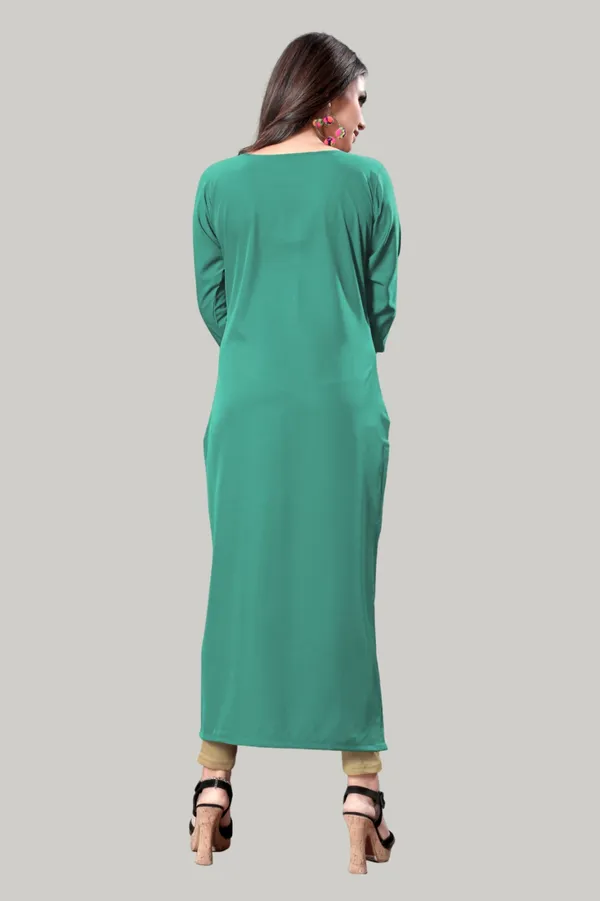 Green_Women_Printed_Straight_Kurti