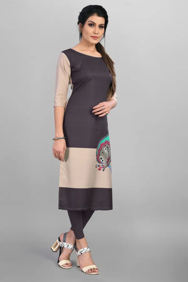 Brown_Women_Printed_Straight_Kurti