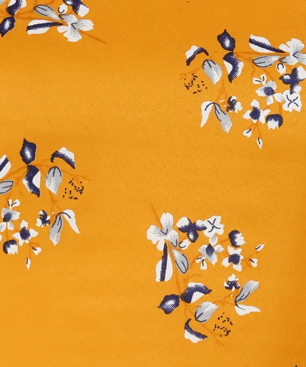 Yellow_Crepe_Printed_Kurti_With_Pant_Set