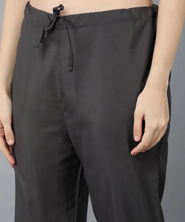 Light_Grey_Crepe_Printed_Kurti_With_Pant_Set