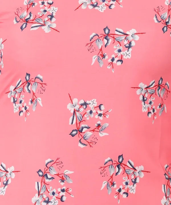Pink_Crepe_Printed_Kurti_With_Pant_Set