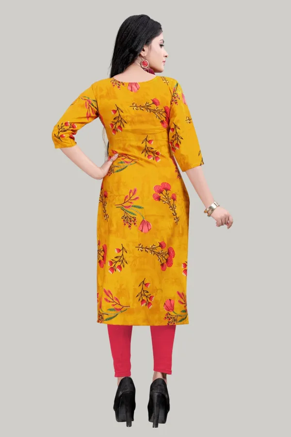 Orange_Women_Printed_Straight_Kurti