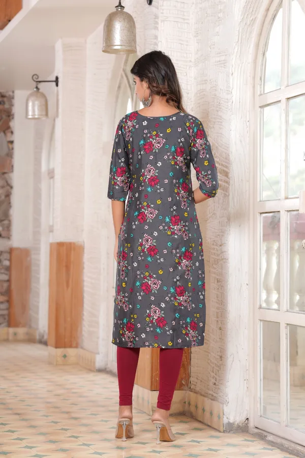 Grey_Women_Printed_Straight_Kurti