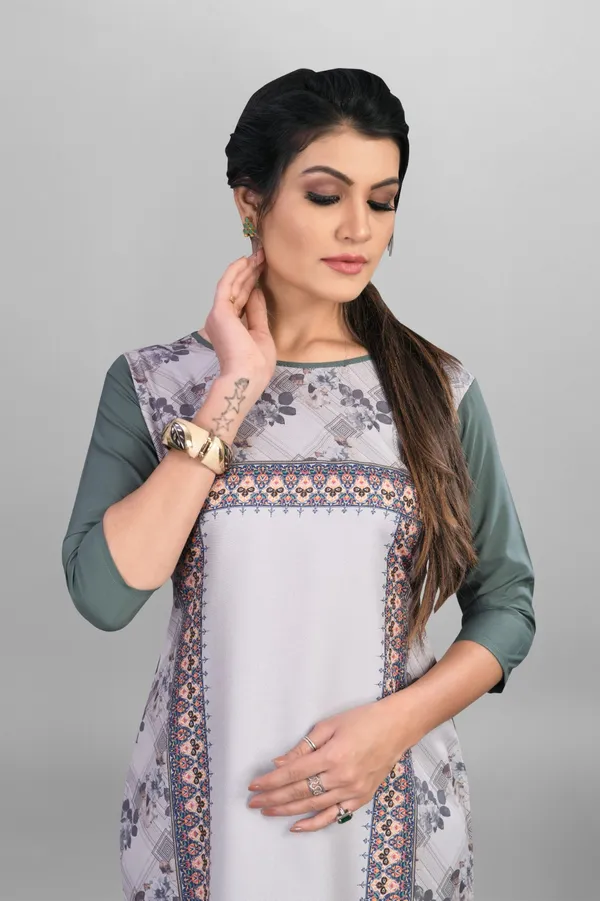 Grey_Women_Printed_Straight_Kurti