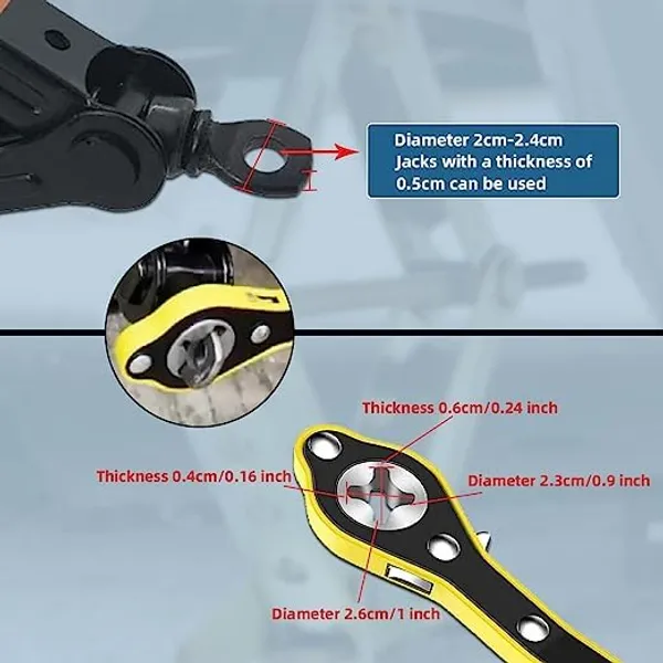 Labor_Saving_Hand_Jack_Wrench_Ratchet_with_Long_Handle_for_Scissor_Jack,_Lug_Wrench_for_Tire_Jack,_Positive_and_Reversal_Knob_Design_for_Travel/Truck/SUV/Van(Ratchet_Head)