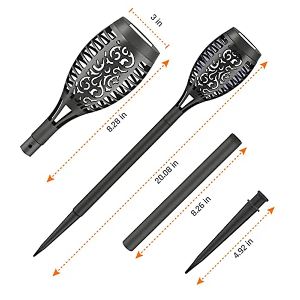Solar_Lights_Outdoor_Waterproof_Dancing_Fire_Mashaal_Flame_Torch_96_Led_Lantern_Landscape_Decoration_Lighting_Auto_On/Off_For_Garden_Balcony_Driveway'S_(_Pack_Of_1)