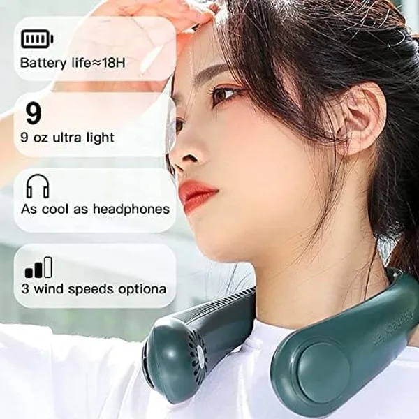 Portable_Rechargeable_Neck_Fan_20Hrs_Play_3000mAh_USB_Charging_Battery_Bladeless_Neck_Fan_Smart_Mini_Hand_Free_3_High_Speed_Fan_Low_Noise_360°_Cooling_FAN