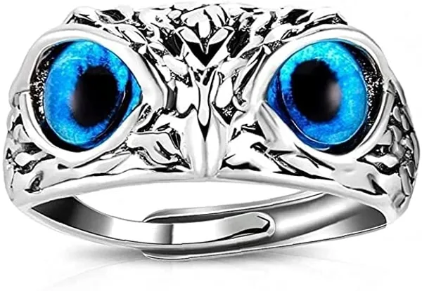 Owl_Ring_(Adjustable)_Fancy_Metal_For_Men_And_Women