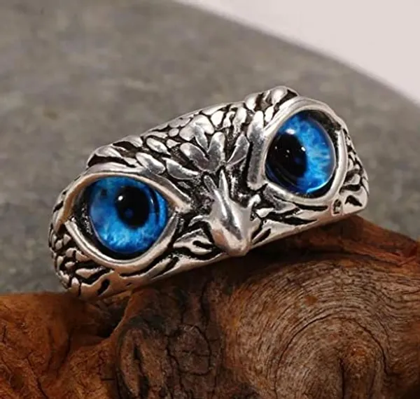Owl_Ring_(Adjustable)_Fancy_Metal_For_Men_And_Women