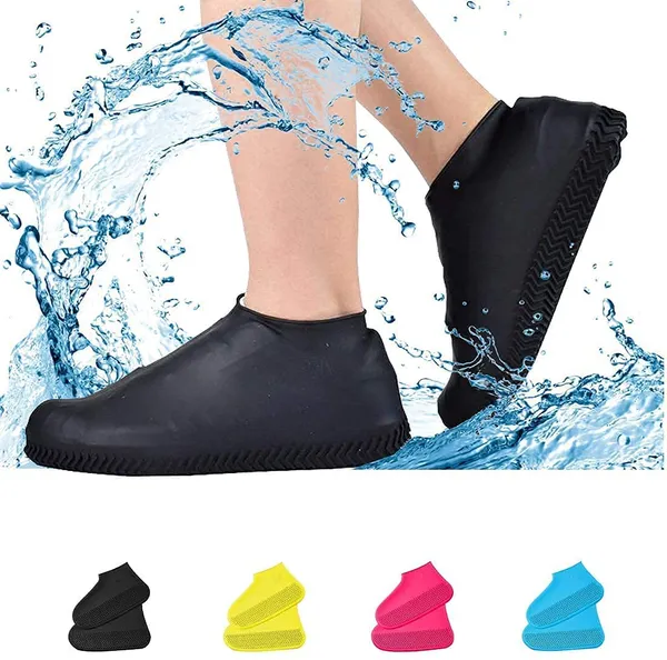 Unisex_Waterproof_Silicon_Shoe_Cover_and_Reusable_Rain_Boots_for_Cycling,Outdoor,Camping,Fishing,_1_Pair_Multicolor