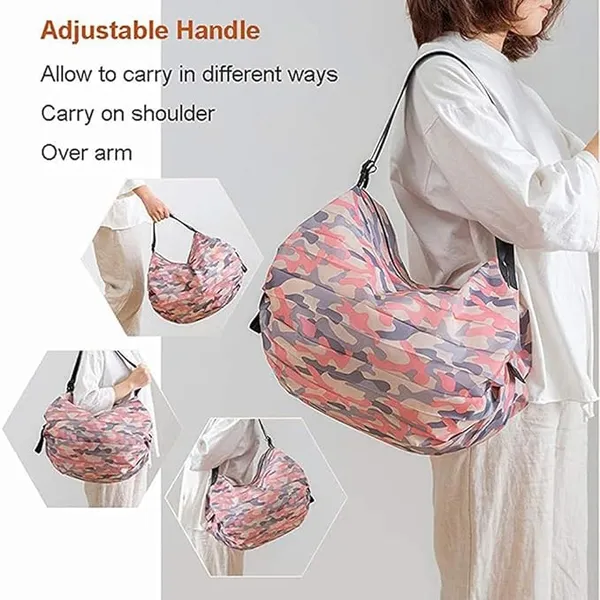Multipurpose_Storage_Nylon_Waterproof_Sports_Travel_One-Shoulder_Bag_|_Luggage_Portable_Foldable_Shopping_Bag_with_Zipper_for_Daily_Use_(Blue)_(Pack_Of_1)