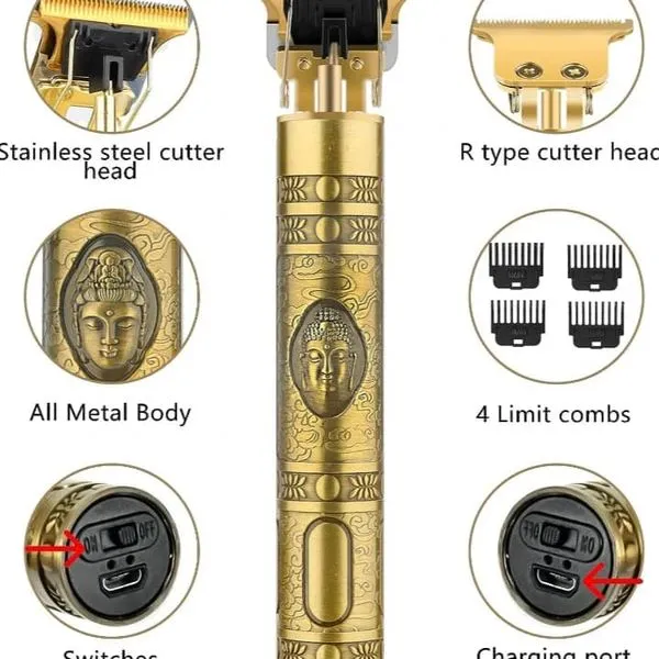 Men's_Grooming_Kit_Professional_Cordless_Trimmer_Electric_Usb_Rechargeable_T-Blade_Beard,_Hairs,_Moustache,_Body_Trimmers_With_4_Guide_Combs__(Gold_Trimmer)