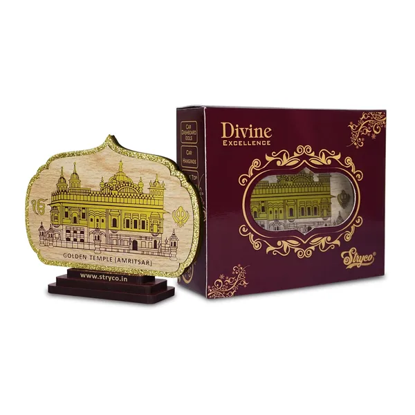 Golden_&_Beige_Golden_Temple_Photo__Sri_Harmandir_Sahib__Car_Dashboard_Accessory,_Darbar_Sahib,__Sikh_Spiritual__Punjabi_Decor__Wooden_Gift_Item__Sikh_Gift_Ideas__Spiritual_Decorative_Showpiece