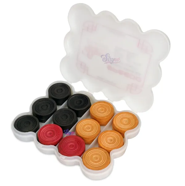 Multicolor_Speedo_Carrom_Men__Best_Export_Quality_Carrom_Coins_24Pcs_Set__Carrom_Board_Accessories__Made_In_India