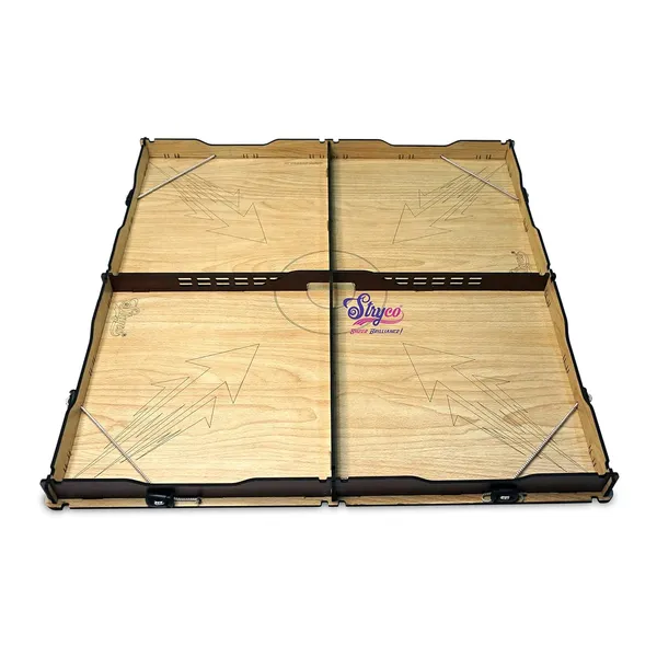 Beachwood_Texture_2/4_Player_Slingshot_Indoor_Board_Game__Latest_Fastest_Finger_Game__Four_Player_Sling_Puck_Game__String_Hockey_Table_Board_Game__Toy_And_Games_For_Kids,_Adults_And_Family,_24x24_inches