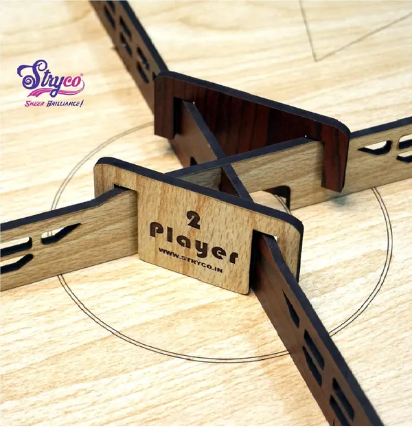 Beachwood_Texture_2/4_Player_Slingshot_Indoor_Board_Game__Latest_Fastest_Finger_Game__Four_Player_Sling_Puck_Game__String_Hockey_Table_Board_Game__Toy_And_Games_For_Kids,_Adults_And_Family,_24x24_inches