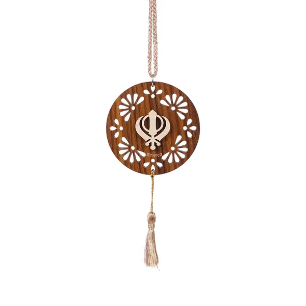 Golden_Brown_Thick_3D_Khanda_Sahib_Punjabi_Car_Rear_View_Mirror_Hanging__Dual_Sided_Car_Decor_Accessory__Spiritual_Gift_Item__Wooden_Sikh_Car_Hanging_Ornament