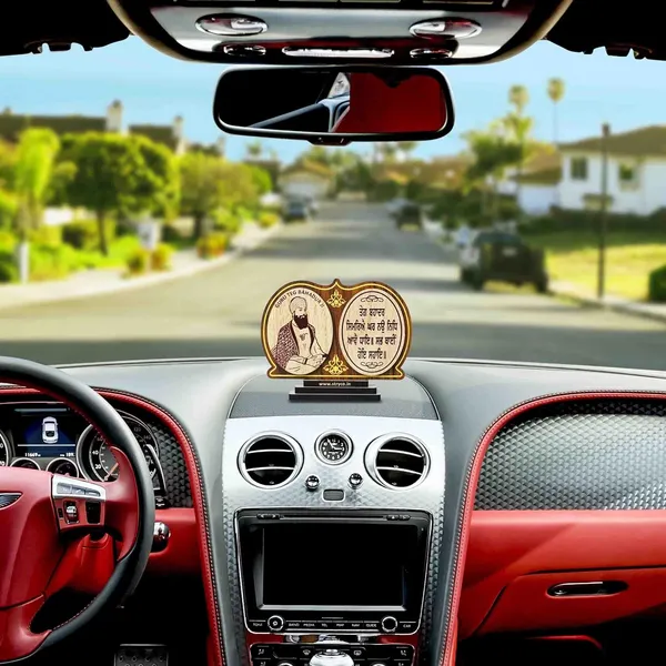 Redwood_Texture_Guru_Teg_Bahadur_Ji_Car_Photo__Car_Interior_Decor_Accessory__Ninth_Sikh_Guru__Sikh_Spiritual_Decorative_Showpiece__Car_Dashboard_Idol