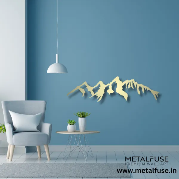 Metal_Wall_Art_for_Home_Decoration__|_Teton_Mountains_Alternative__|_Gold