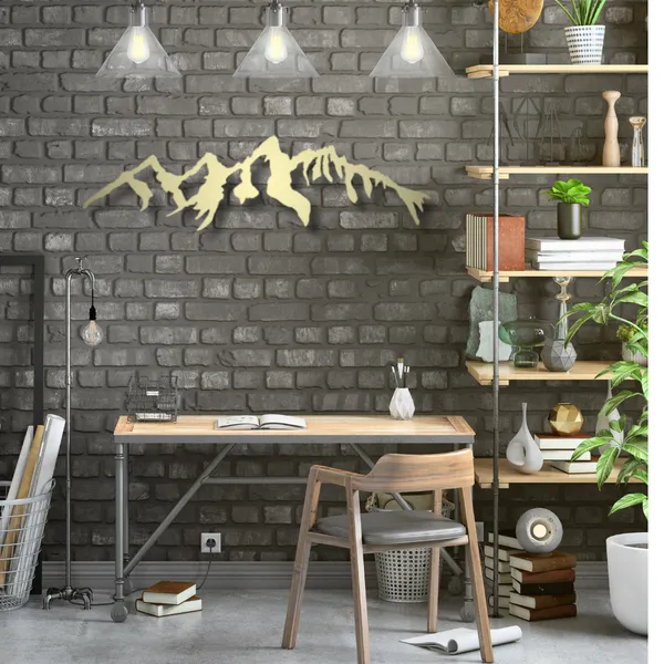 Metal_Wall_Art_for_Home_Decoration__|_Teton_Mountains_Alternative__|_Gold
