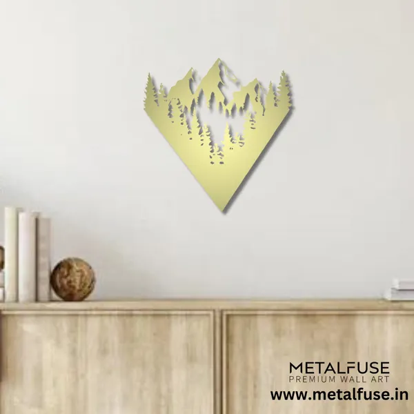 Metal_Wall_Art_for_Home_Decoration__|_Mountain_View__|_Gold