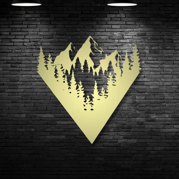 Metal_Wall_Art_for_Home_Decoration__|_Mountain_View__|_Gold