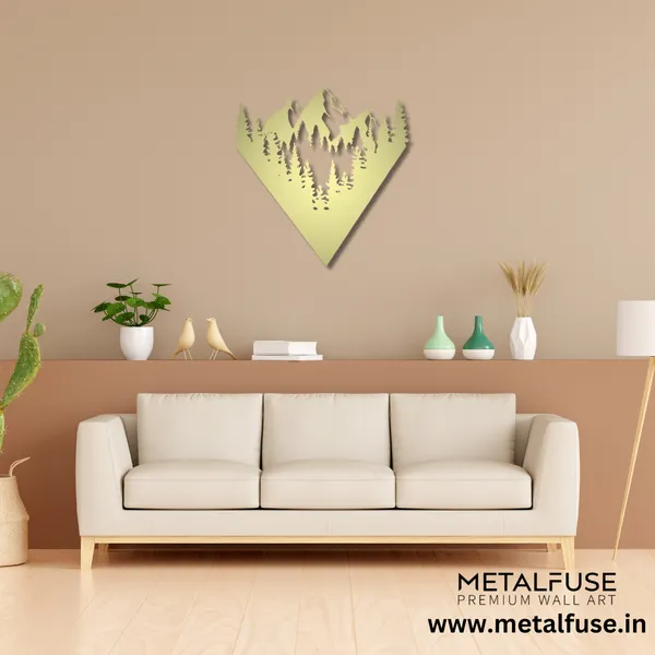 Metal_Wall_Art_for_Home_Decoration__|_Mountain_View__|_Gold