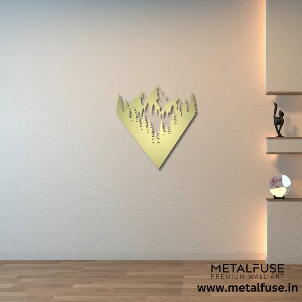 Metal_Wall_Art_for_Home_Decoration__|_Mountain_View__|_Gold