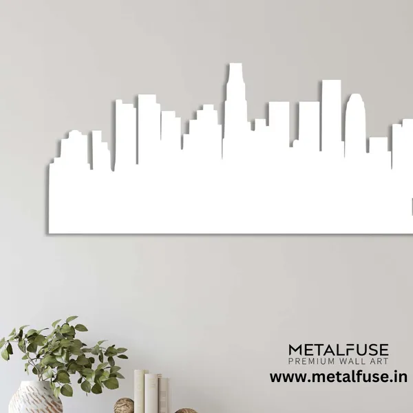 Metal_Wall_Art_for_Home_Decoration__|_Los_Angeles_Skyline__|_White