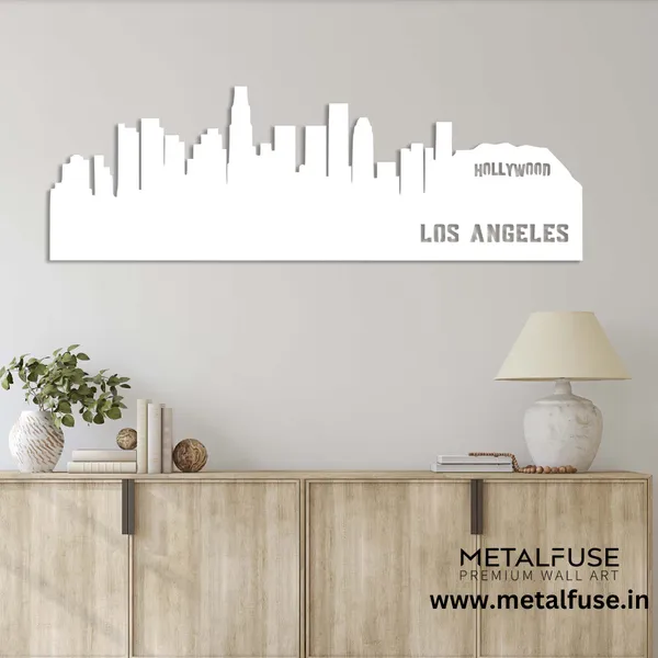 Metal_Wall_Art_for_Home_Decoration__|_Los_Angeles_Skyline__|_White
