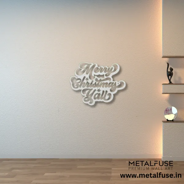 Metal_Wall_Art_for_Home_Decoration__|_MERRY_CHRISTMAS_Y'ALL__|_Silver