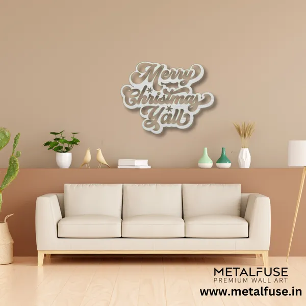 Metal_Wall_Art_for_Home_Decoration__|_MERRY_CHRISTMAS_Y'ALL__|_Silver