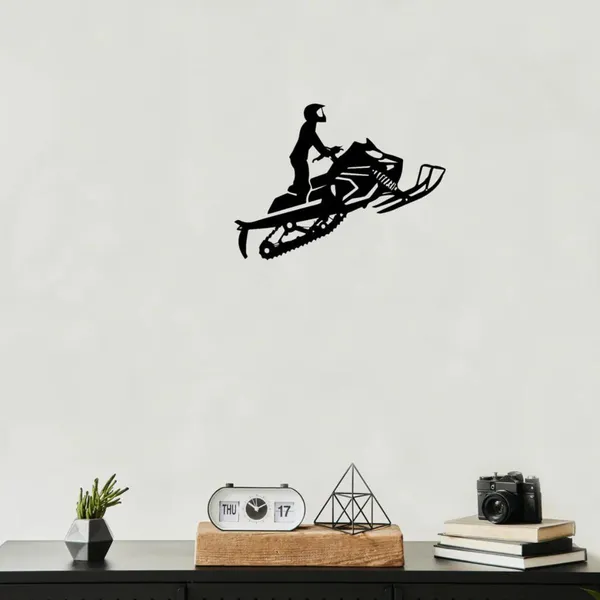 Metal_Wall_Art_for_Home_Decoration__|_Mountain_Snowmobiler__|_Black