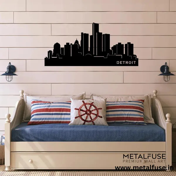 Metal_Wall_Art_for_Home_Decoration__|_Detroit_Skyline__|_Black